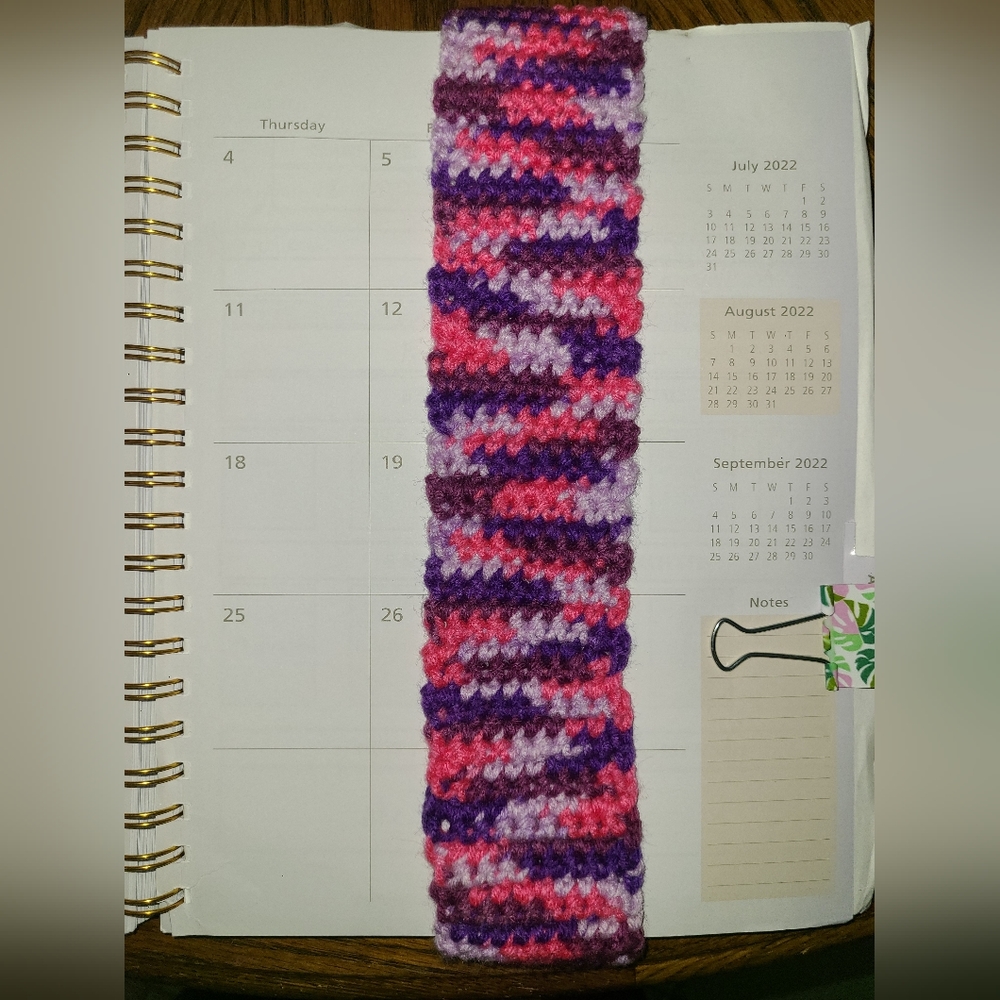 2-in-1 Crochet Plannerband/Headband